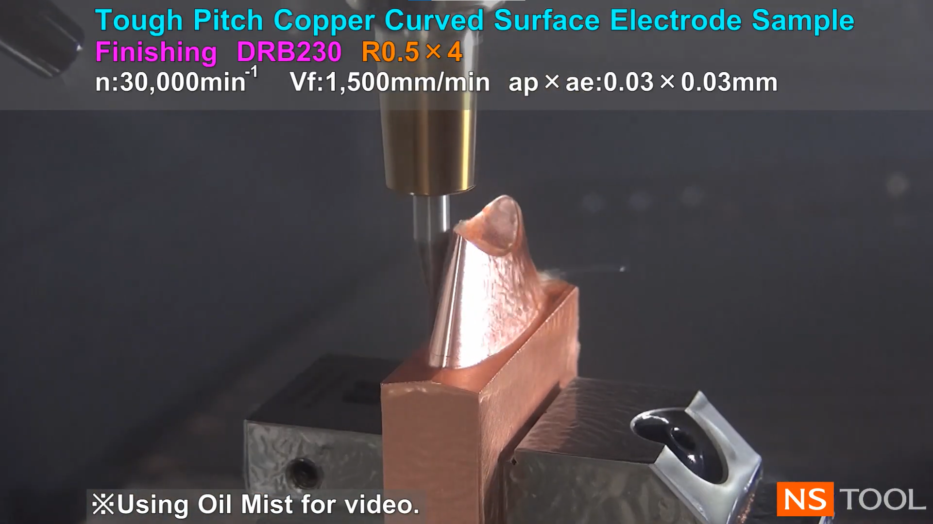 Curved Surface Electrode Sample
